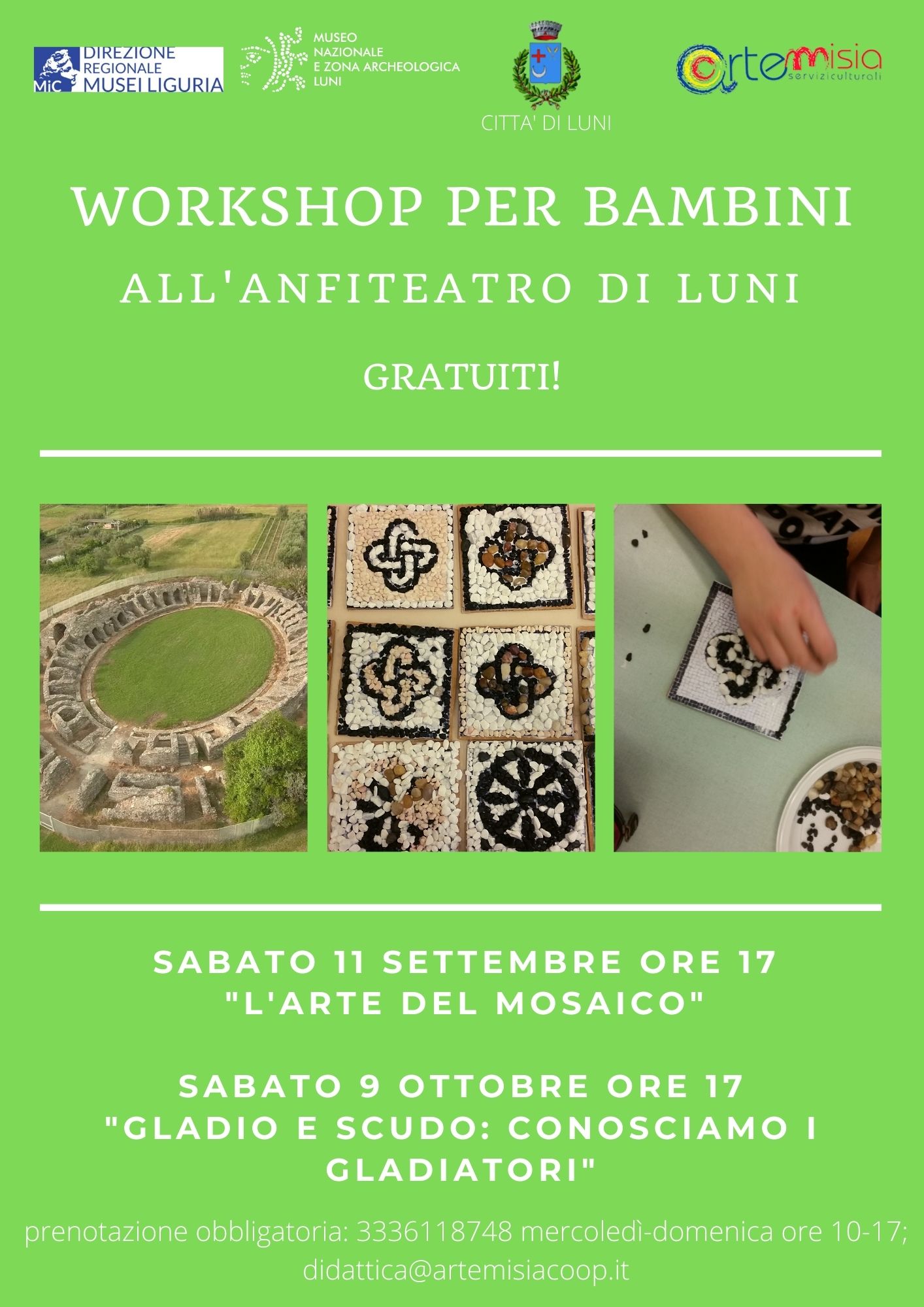 WORKSHOP PER BAMBINI