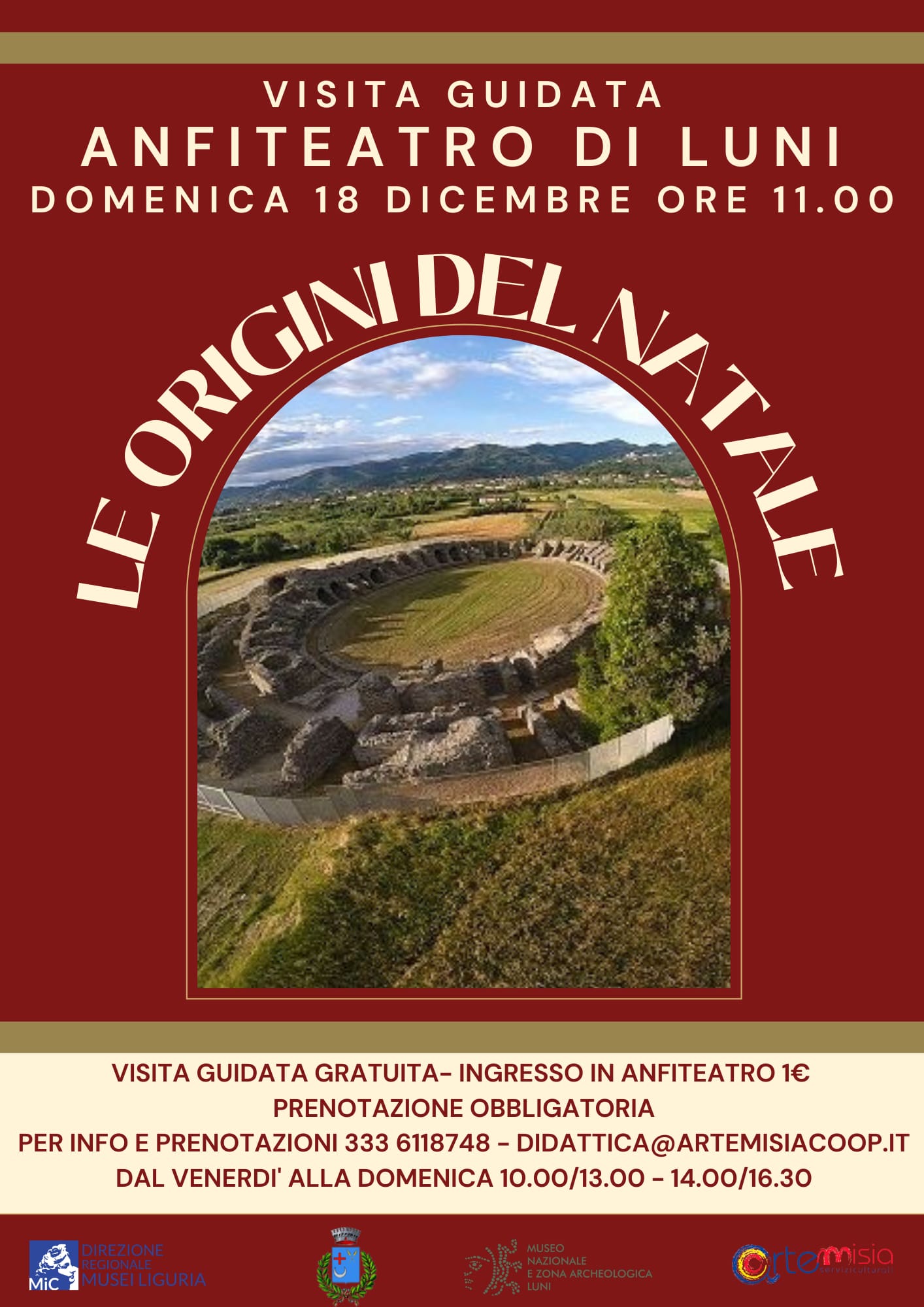 visita in anfiteatro dicembre